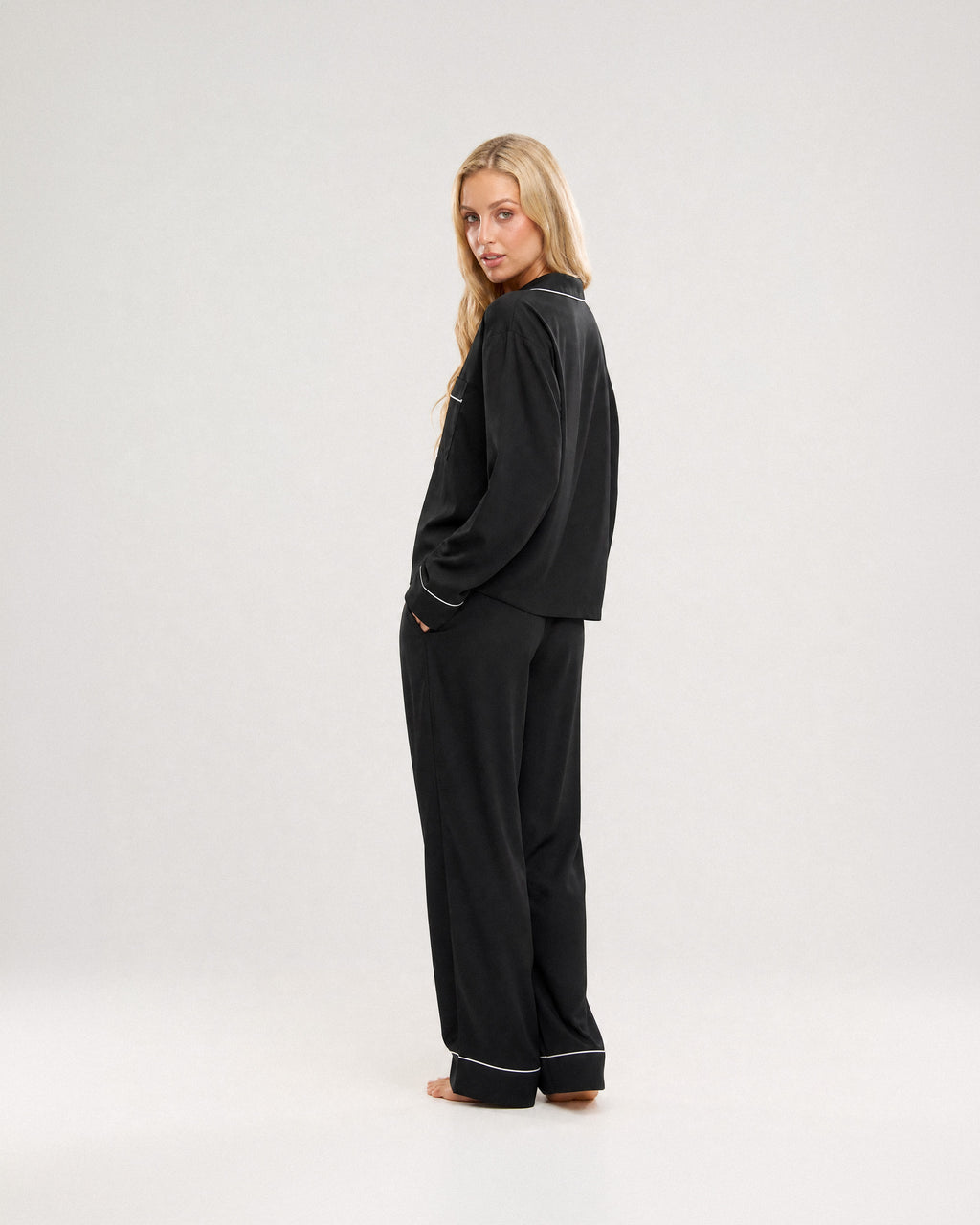 Pijama Largo de Tencel™ Lyocell