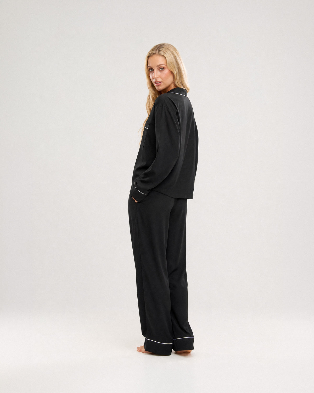 Pijama Largo de Tencel™ Lyocell