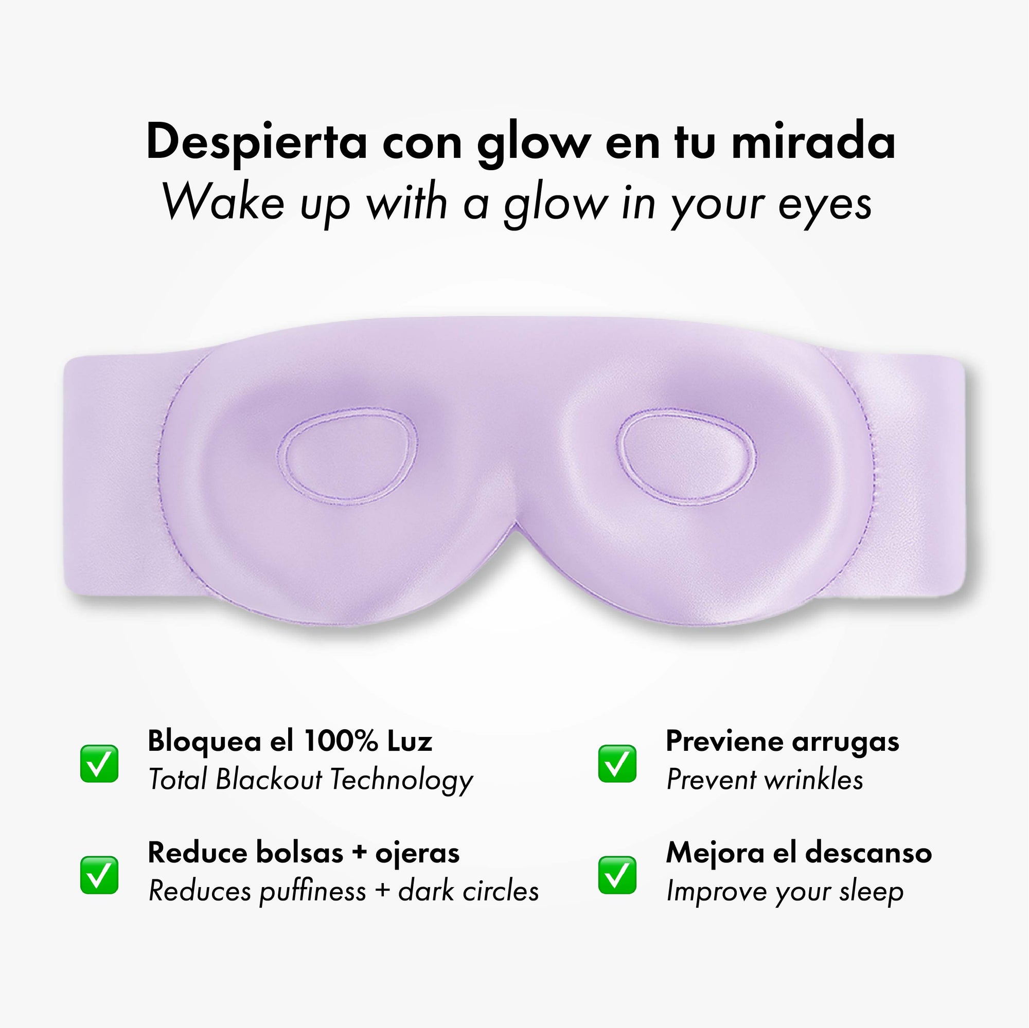 Antifaz Seda Kaizen 3D