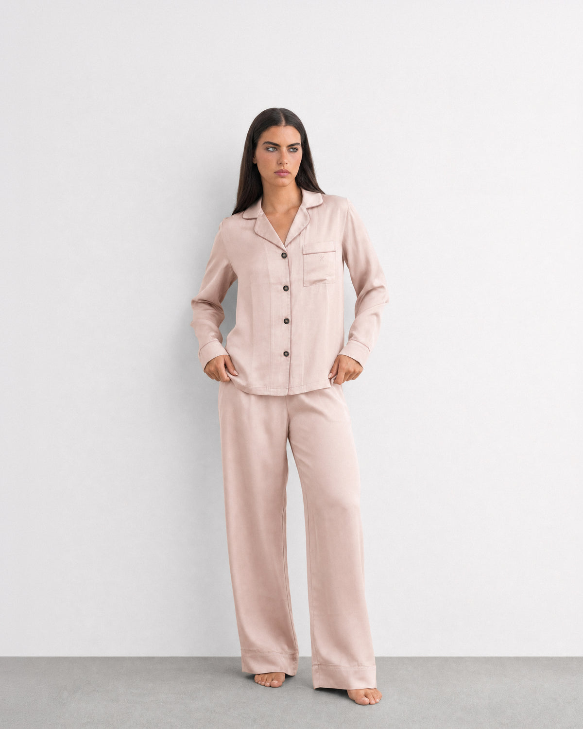 Pijama Largo de Tencel™ Lyocell