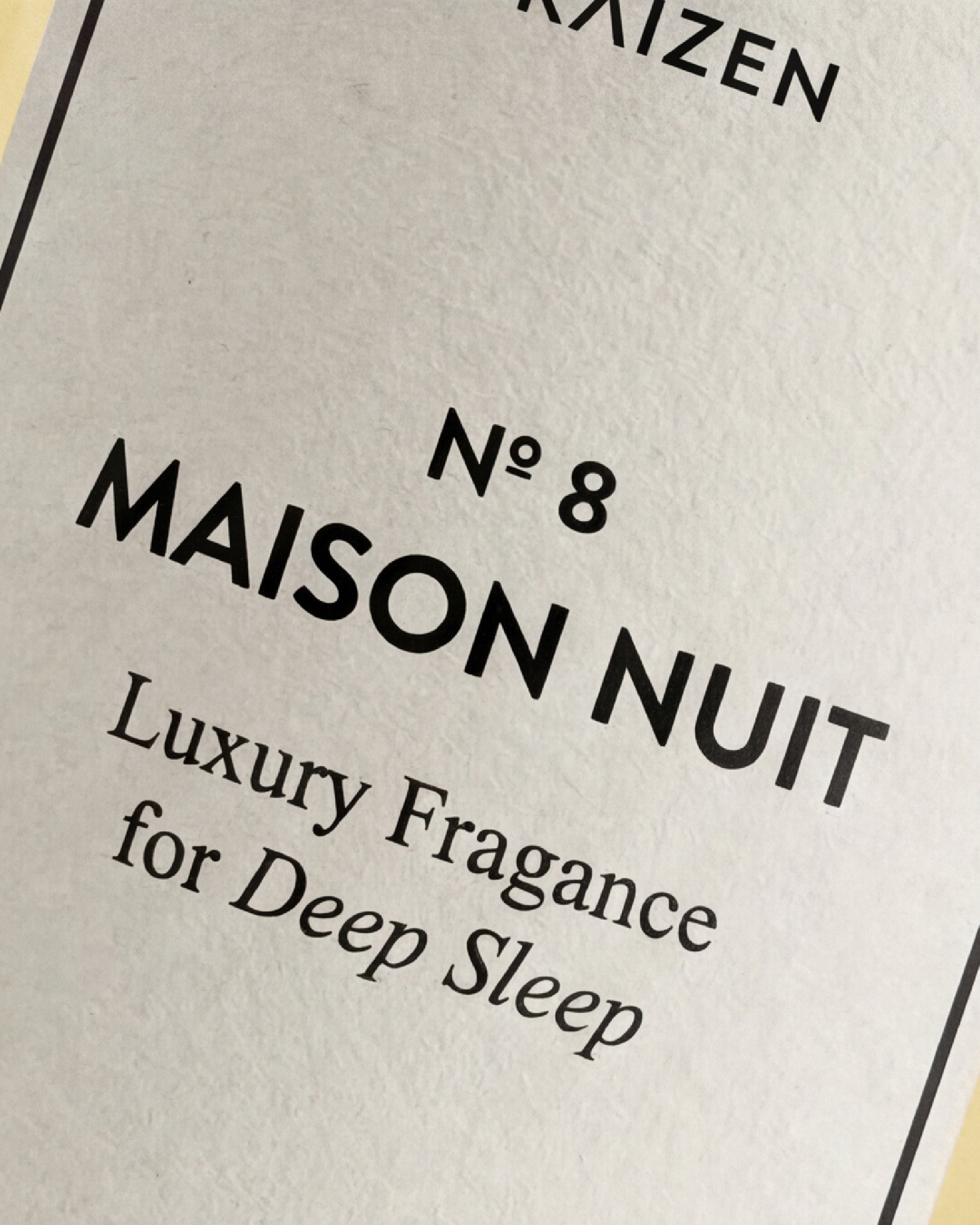 Profumo Cuscino e Casa. N° 8 Maison Nuit