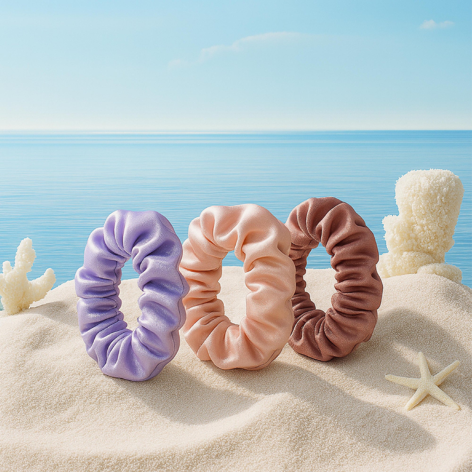 Pack de 3 Scrunchies Grandes