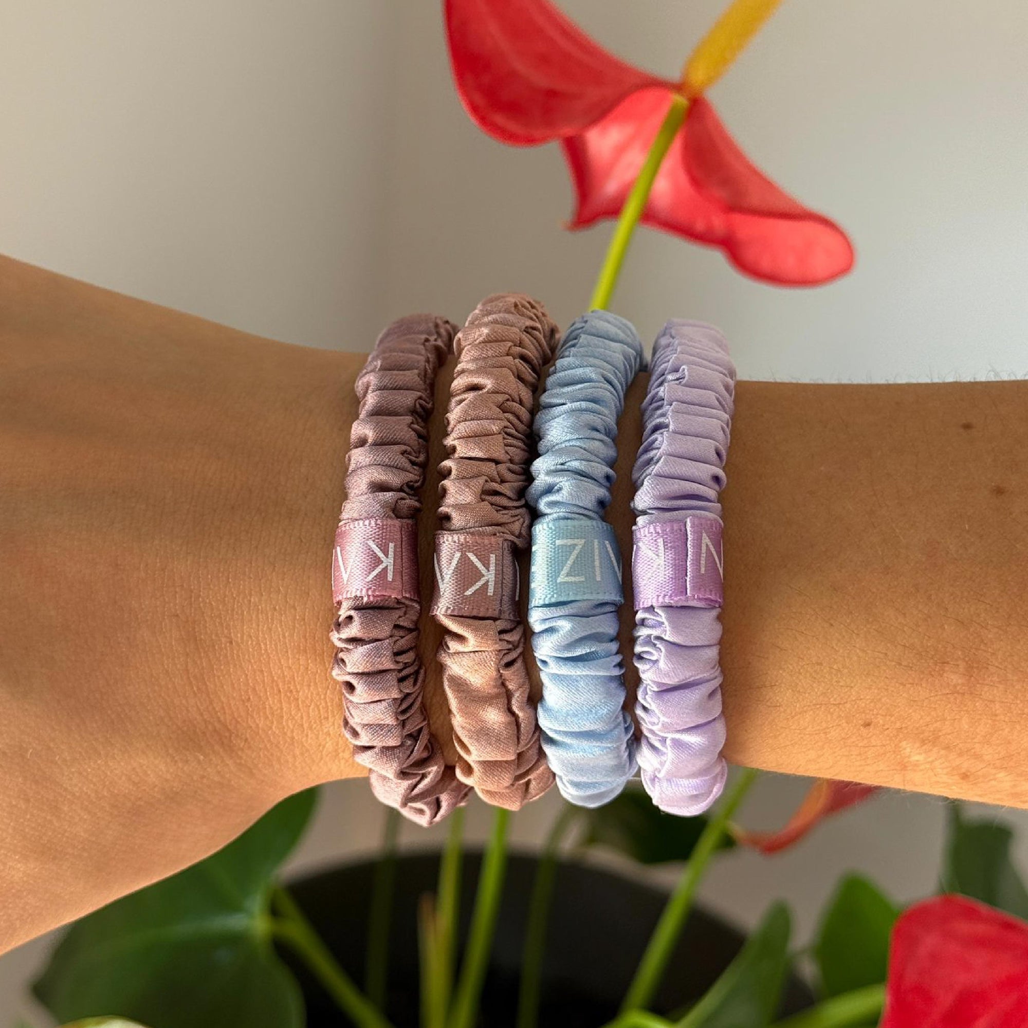 Pack de 4 Scrunchies Pequeños